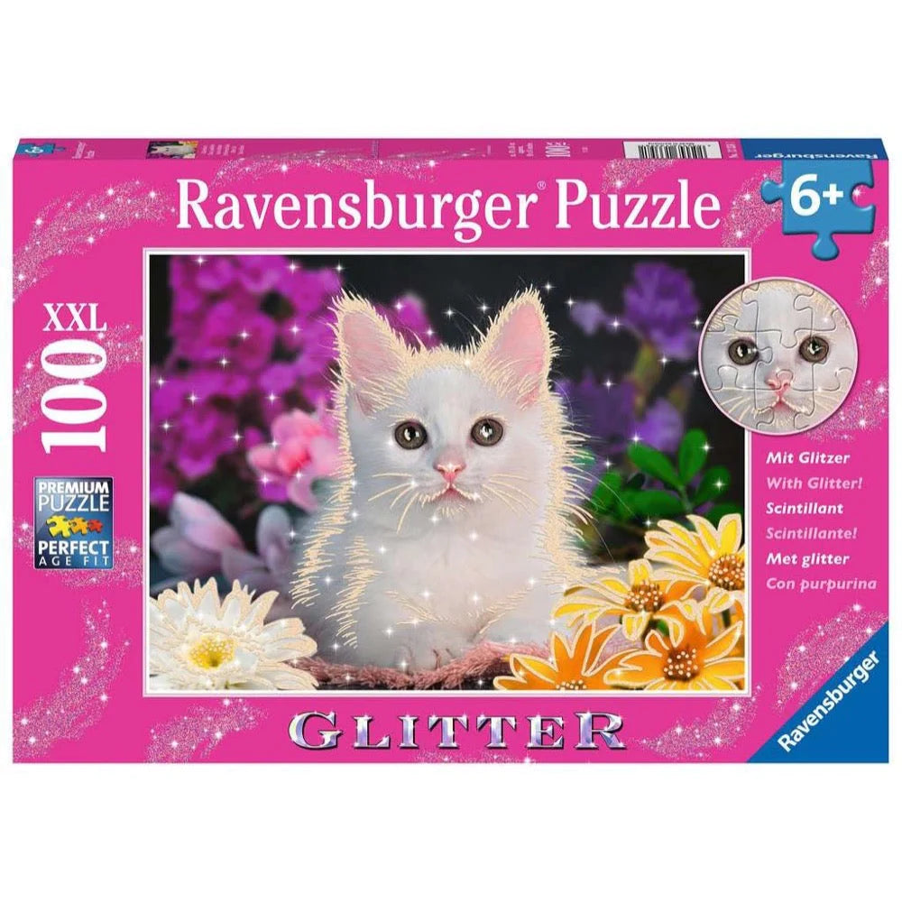 RAVENSBURGER GLITTER CAT 100PC