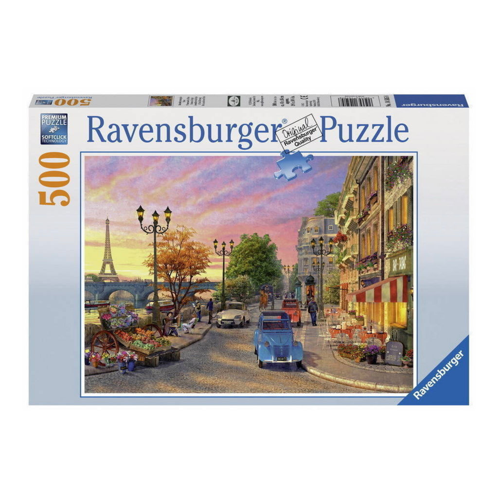 RAVENSBURGER PARIS EVENING PUZZ 500PC