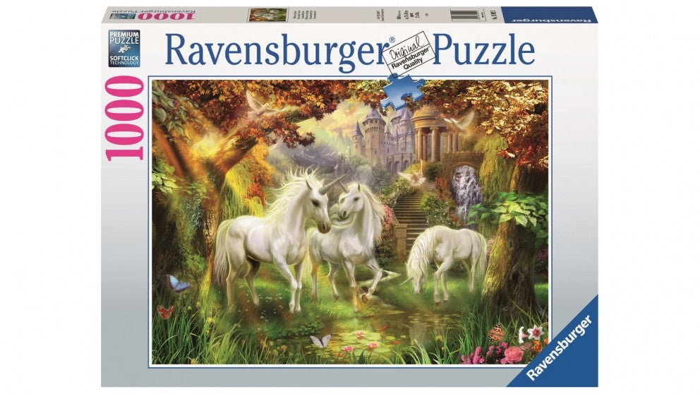 RAVENSBURGER UNICORN IN THE FOREST 1000P