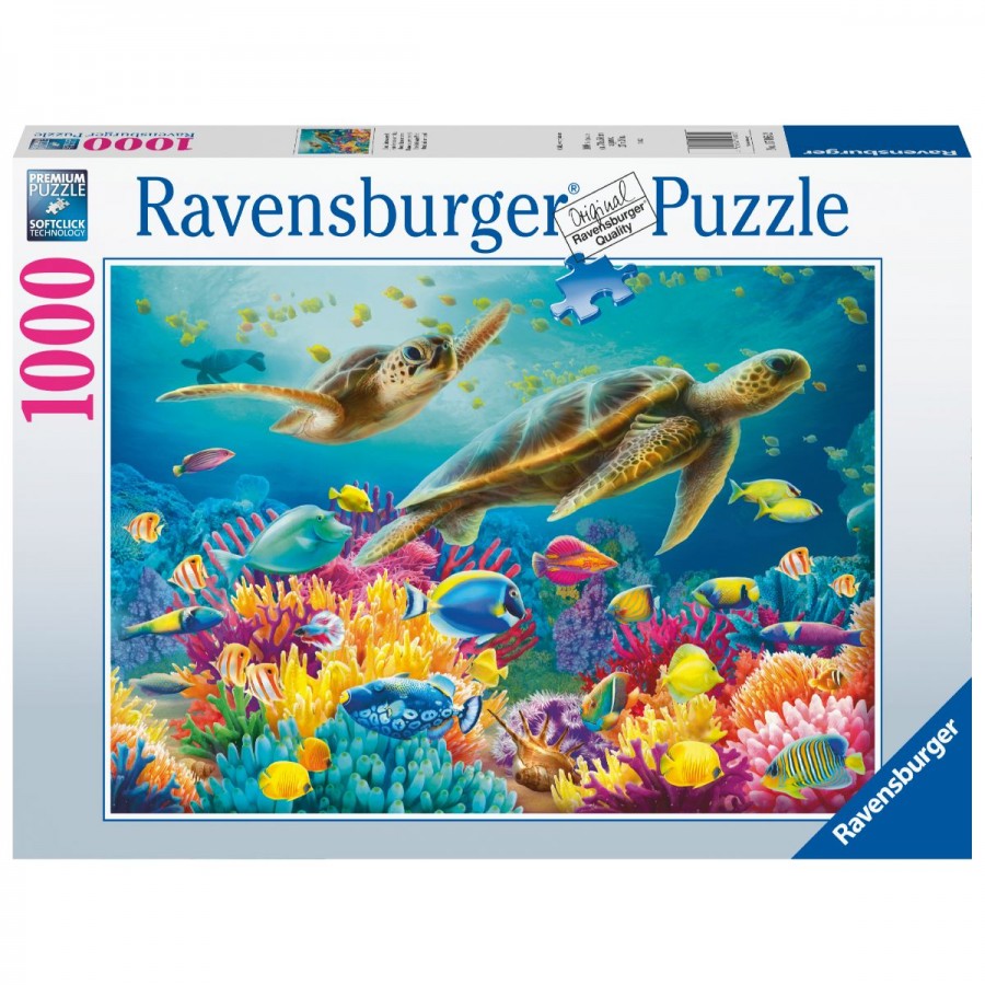 RAVENSBURGER BLUE UNDERWATER WORLD 1000PC