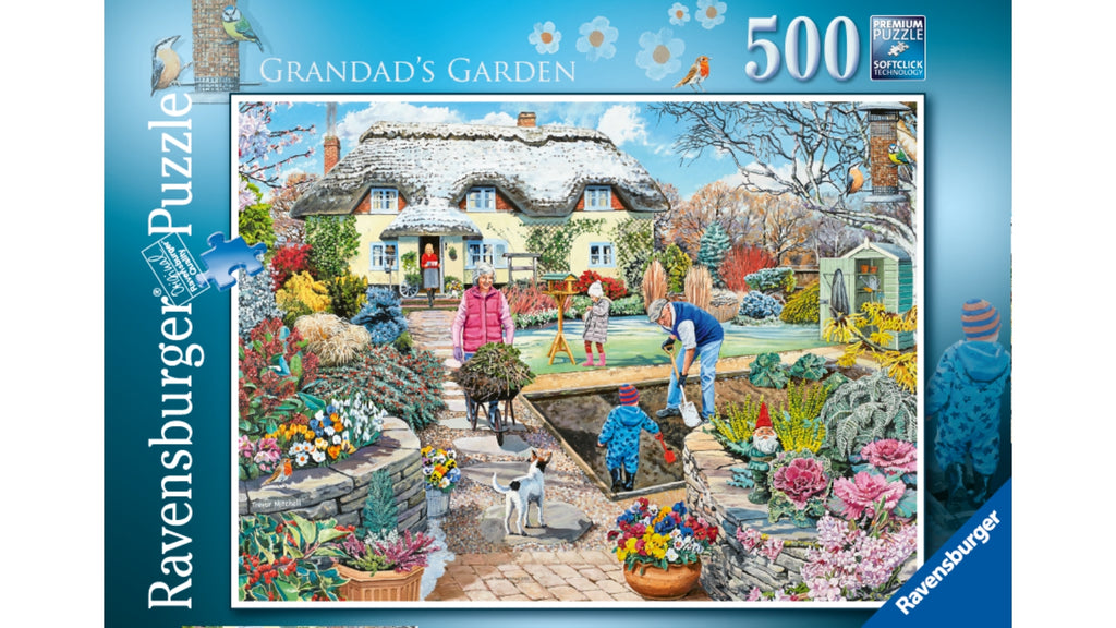 RAVENSBURGER GRANDADS GARDEN 500PC