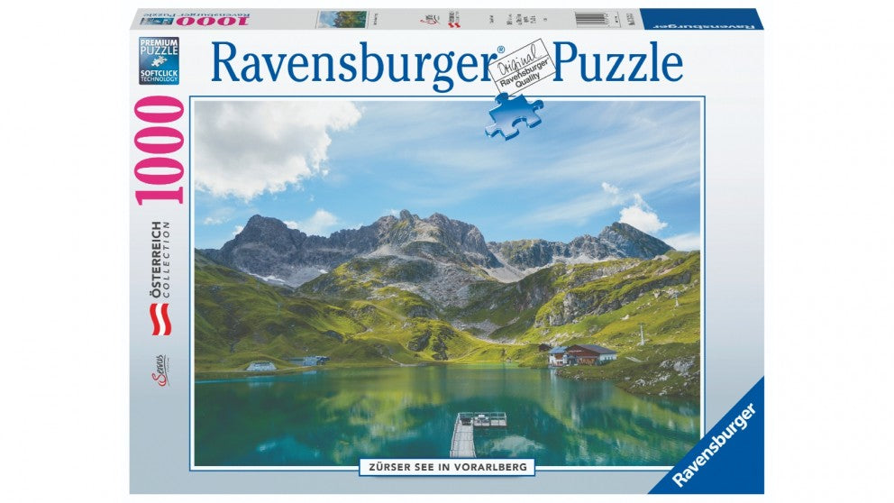 RAVENSBURGER Zeurser See in Vorarlberg Puzzle 1000pc