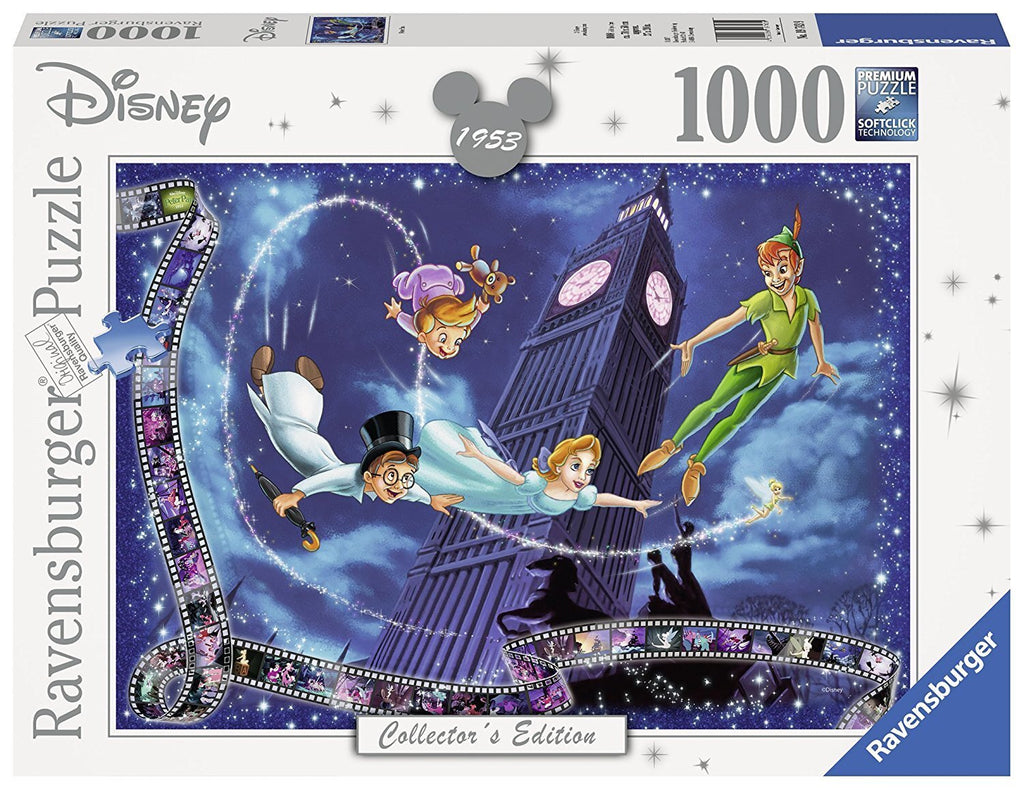 RAVENSBURGER DISNEY PETER PAN 1953 1000P