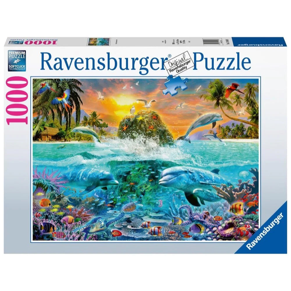 RAVENSBURGER THE UNDERWAE ISLAND 1000PC