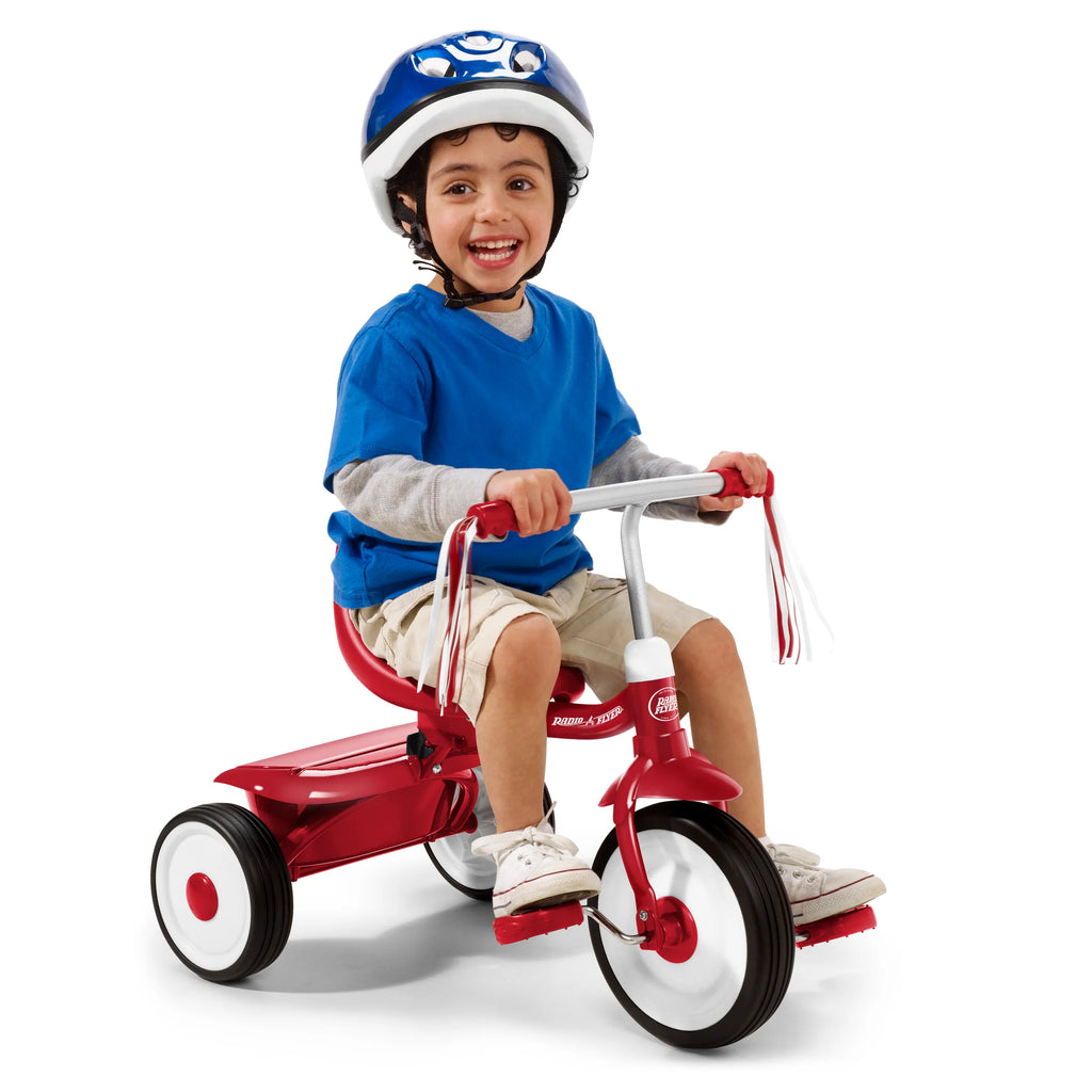 T62598 RADIO FLYER FOLD 2 GO TRIKE RED