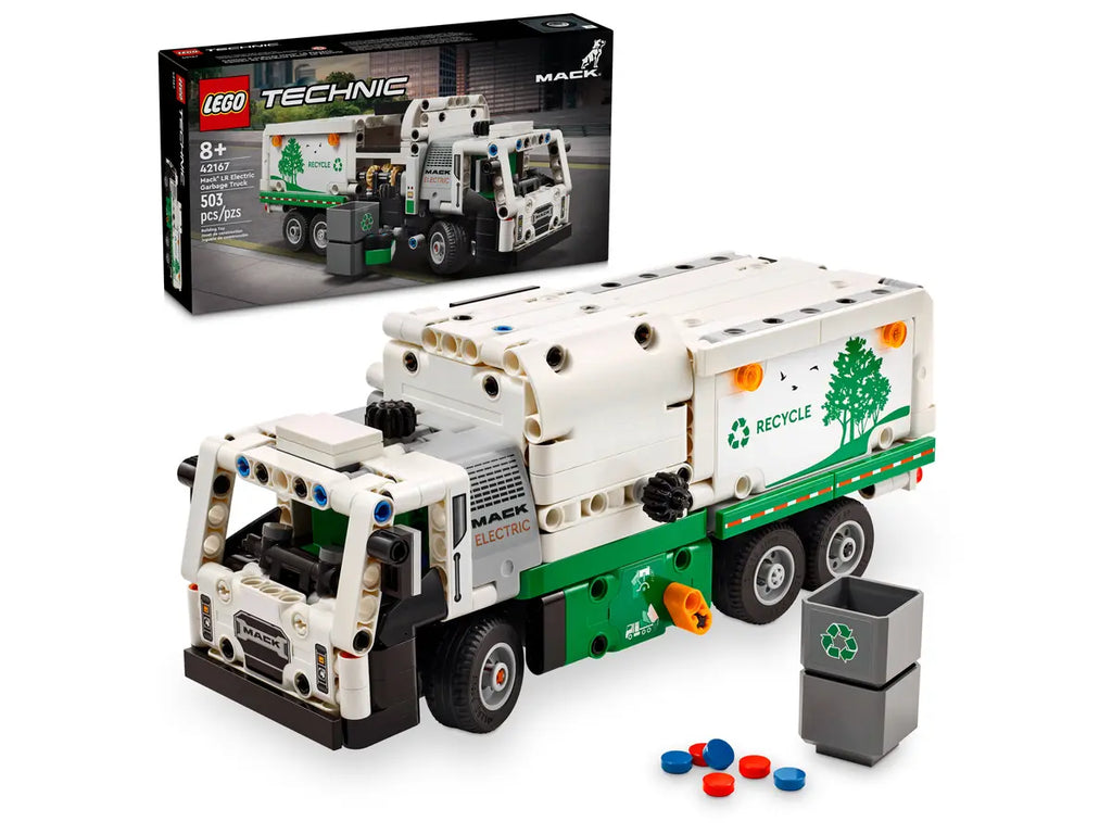 42167 LEGO TECHNIC MACK LR ELECTRIC GARBAGE TRUCK