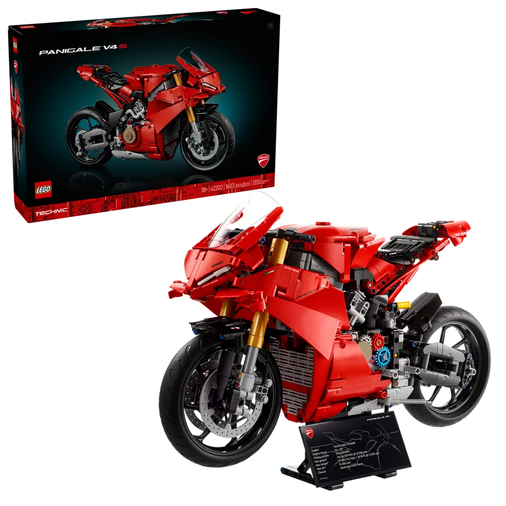 42202 LEGO TECHNIC Ducati Panigale V4 S Motorcycle