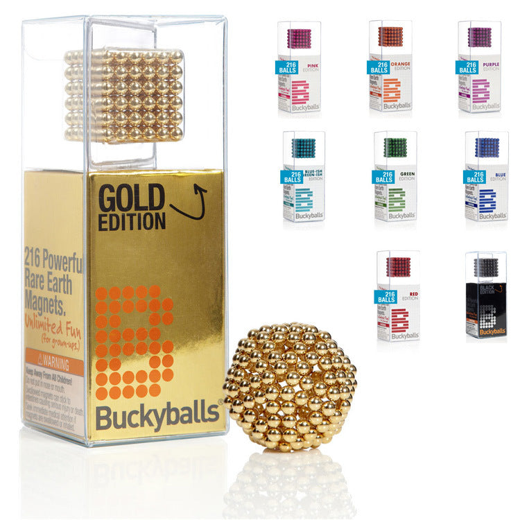 MAGNETIC BUCKYBALLS GOLD