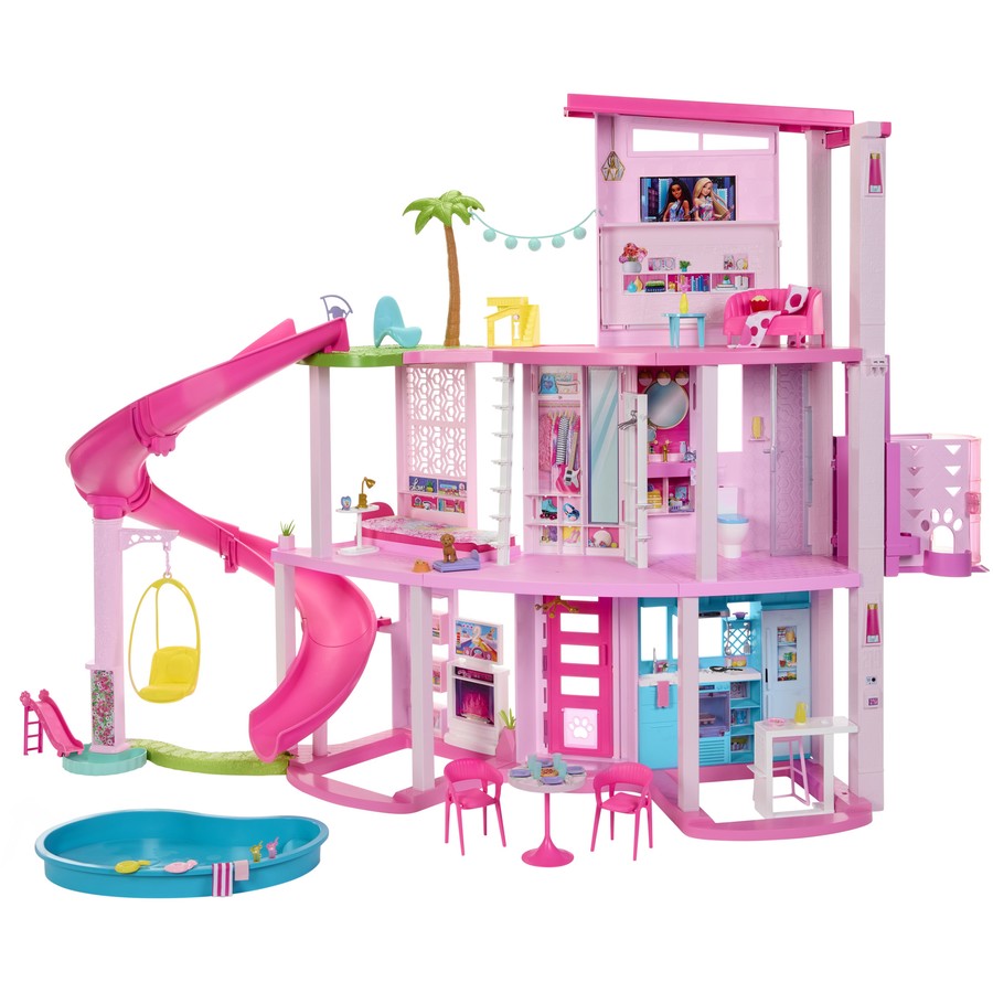 BARBIE DREAMHOUSE 2023 POOL PARTY DOLL HOUSE PLAYSET