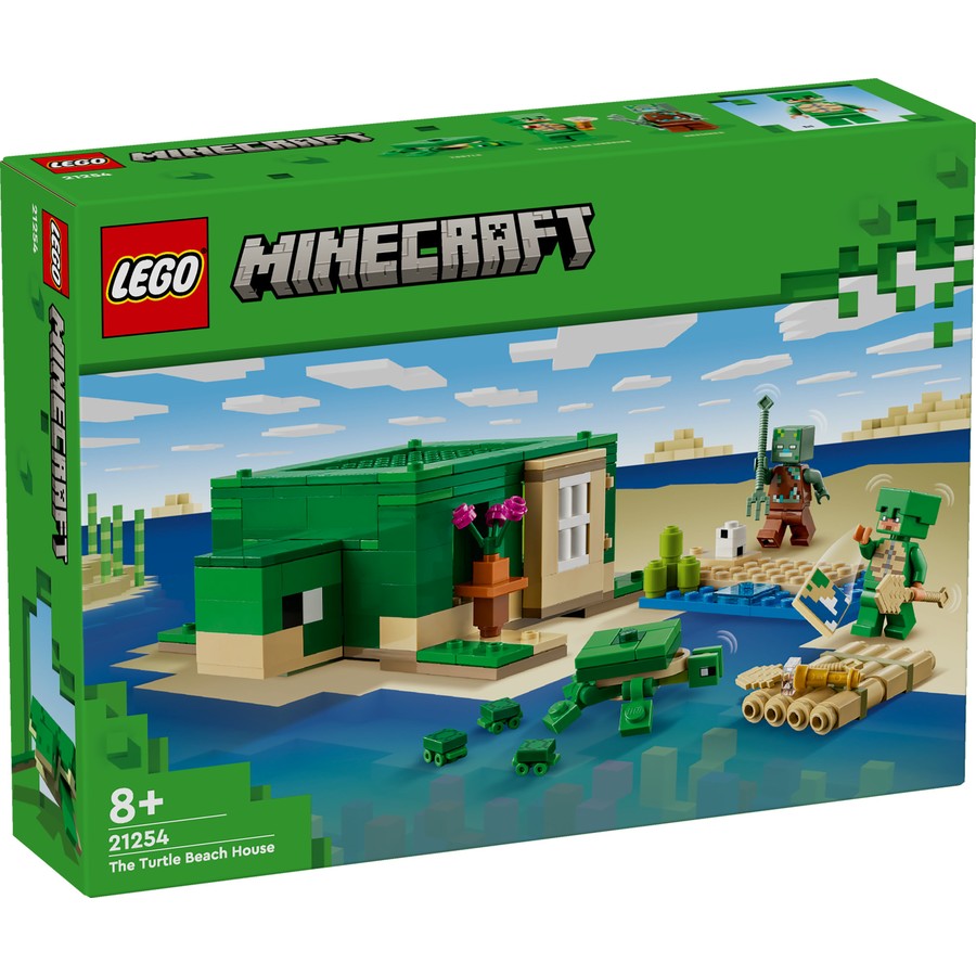 21254 LEGO MINECRAFT THE TURTLE BEACH HOUSE