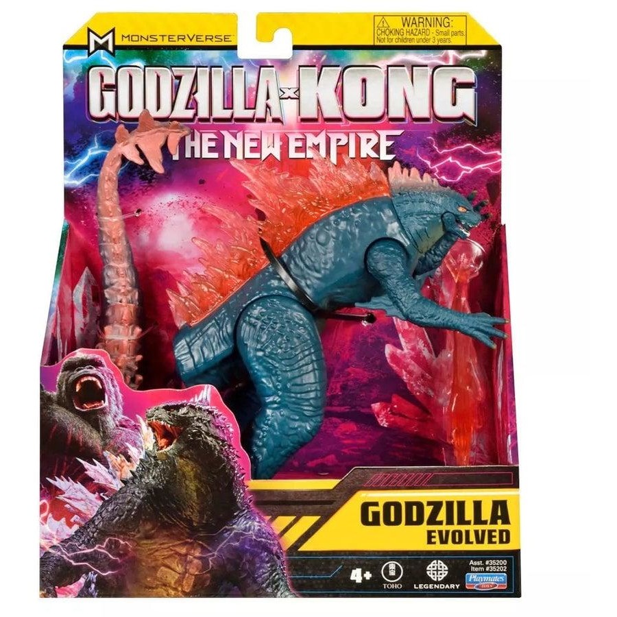 GODZILLA X KONG THE NEW EMPIRE 6'' BAGIC FIGURE Godzilla Evolved