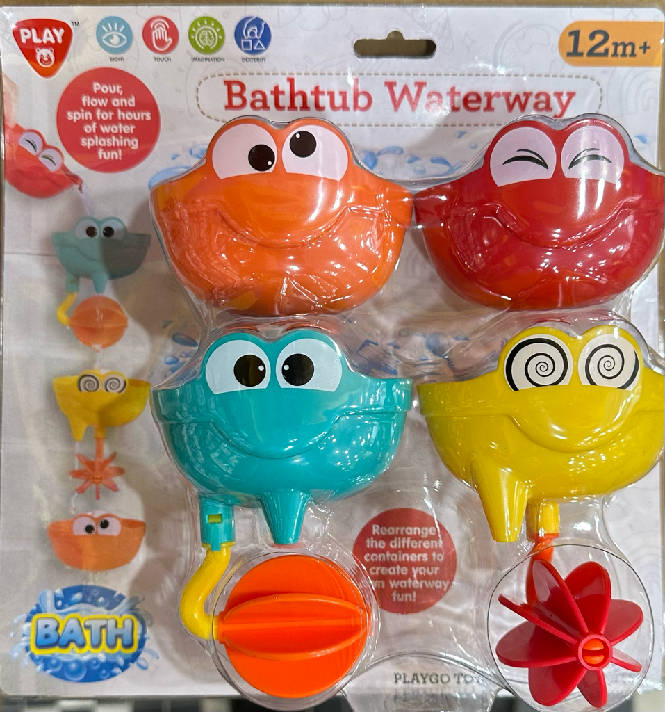 PLAYGO TOYS ENT. LTD. BATHTUB WATERWAY