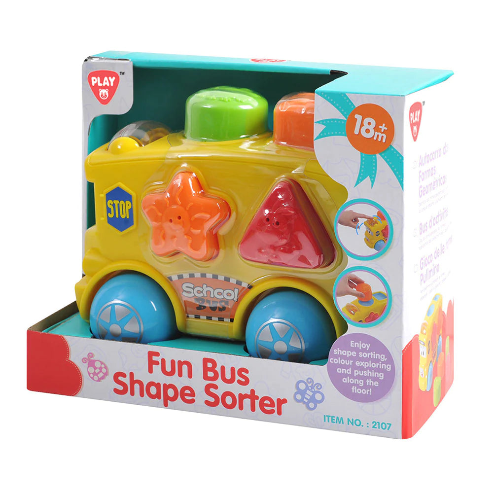 PLAYGO TOYS ENT. LTD. FUN BUS SHAPE SORTER