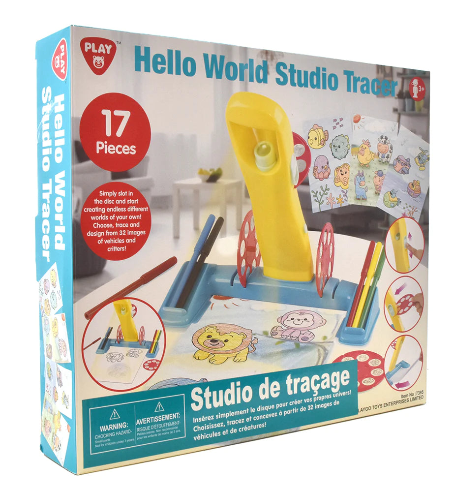 PLAYGO TOYS ENT. LTD. HELLO WORLD STUDIO TRACER