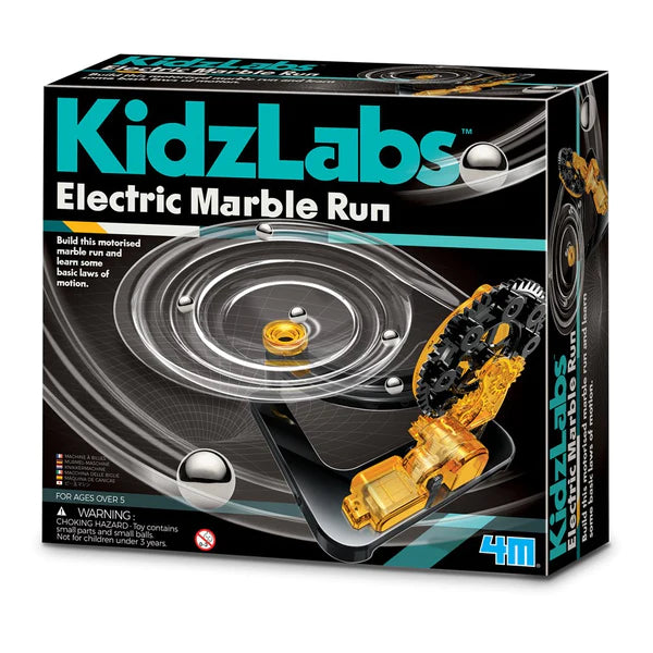 4M KIDZLABS ELECTRIC MARBLE RUN