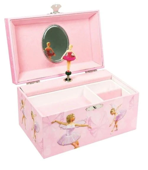 T64143 MUSIC BOX PINK BALLERINA