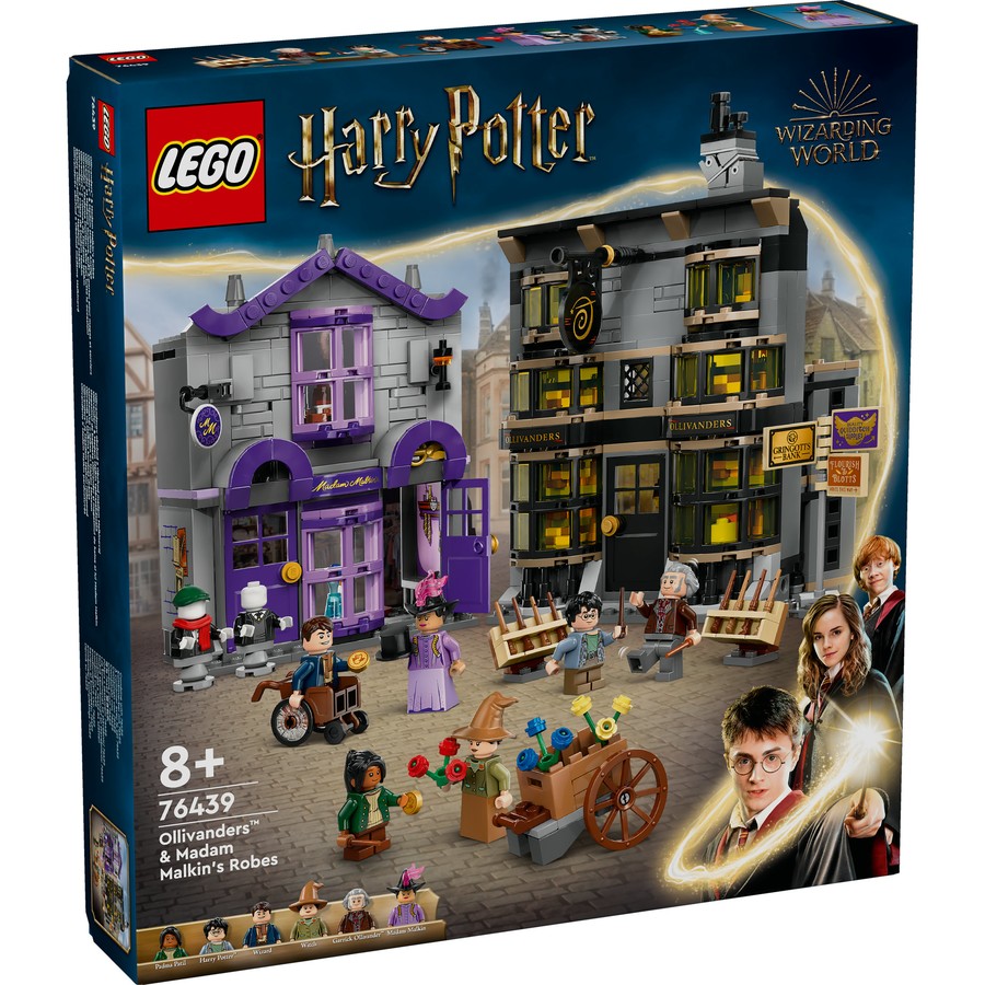 76439 LEGO HARRY POTTER OLLIVANDERS & MADAM MALKIN'S ROBES