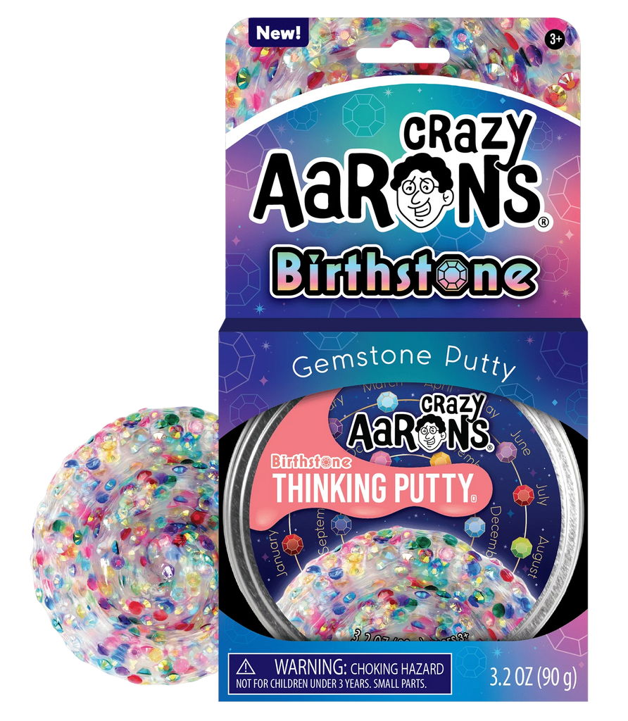 CRAZY ARON'S TRENDSETTERS THINKING PUTTY BIRTHSTONE