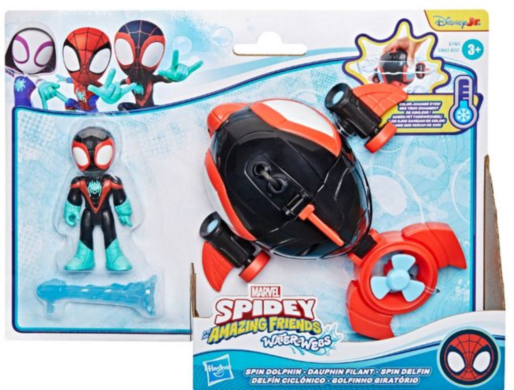 G0663 Marvel Spidey And His Amazing Friends Water-Webs Spin Dolphin
