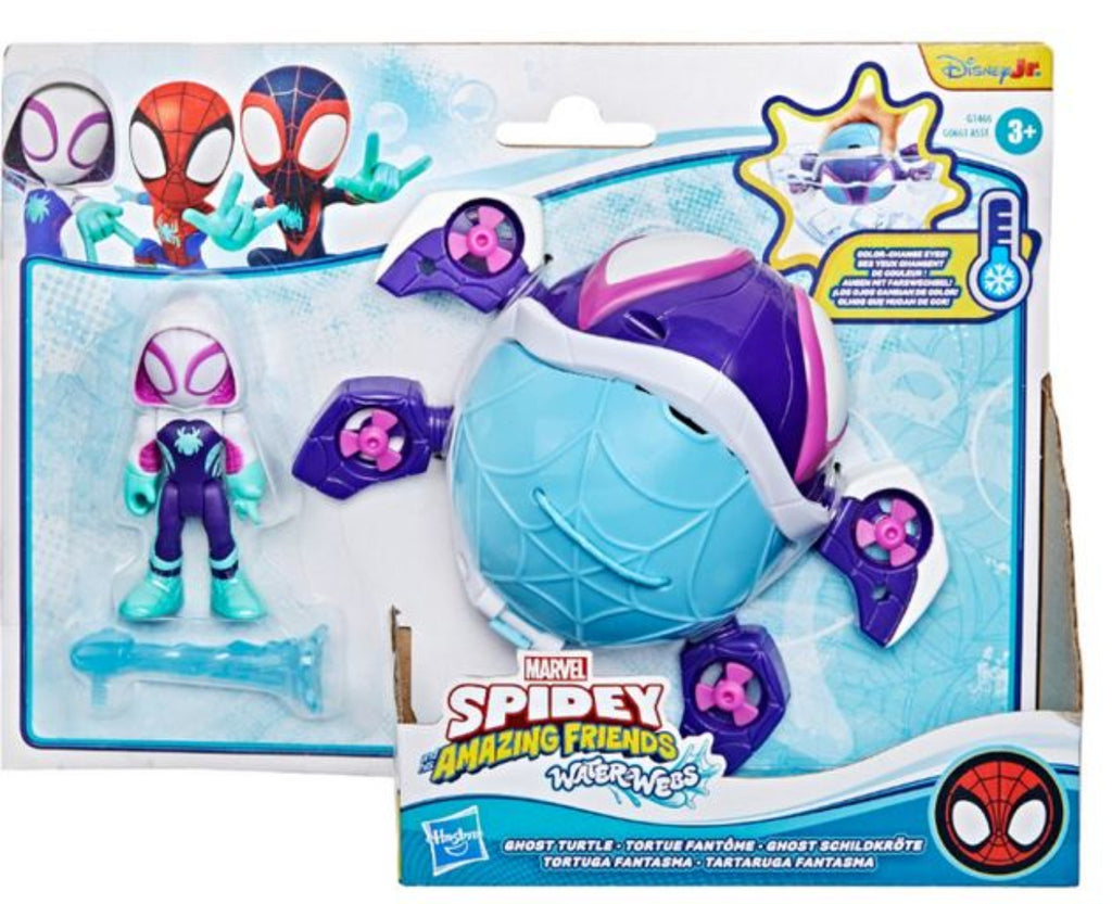G0663 Marvel Spidey And His Amazing Friends Water-Webs Ghost Turtle