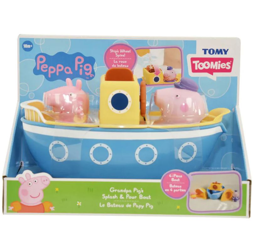 PEPPA PIG GRANDPA PIGS SPLASH & POUR BOAT