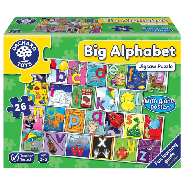 ORCHARD TOYS GIANT ALPHABET JIGSAW PUZZLE