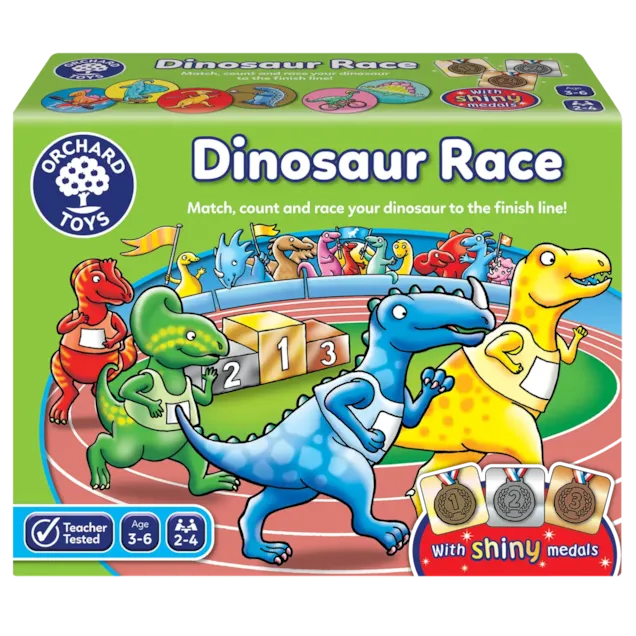 ORCHARD TOYS DINOSAUR RACE GAME