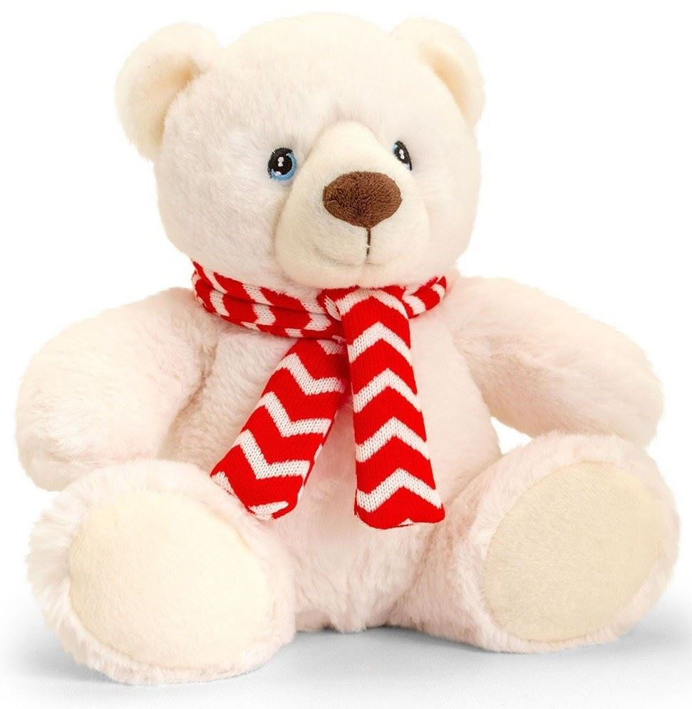 KEELECO CHRISTMAS POLAR BEAR 20CM