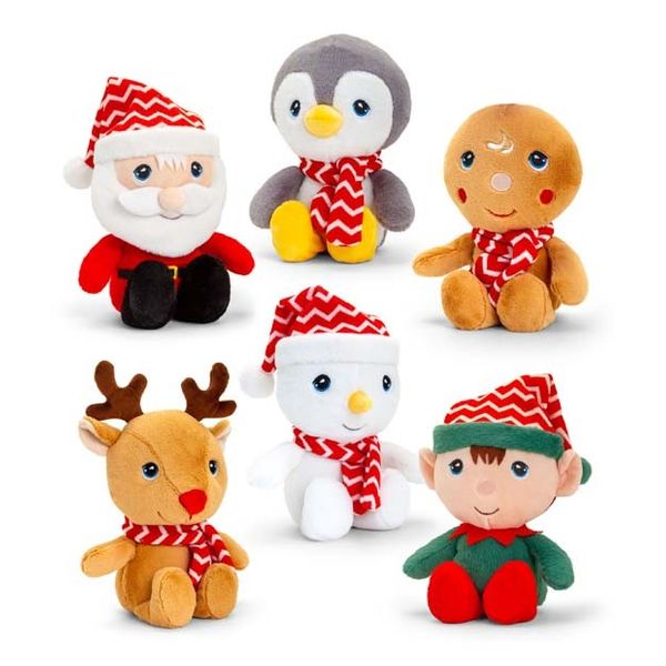 KEELECO CHRISTMAS BEANIE PALS ASST