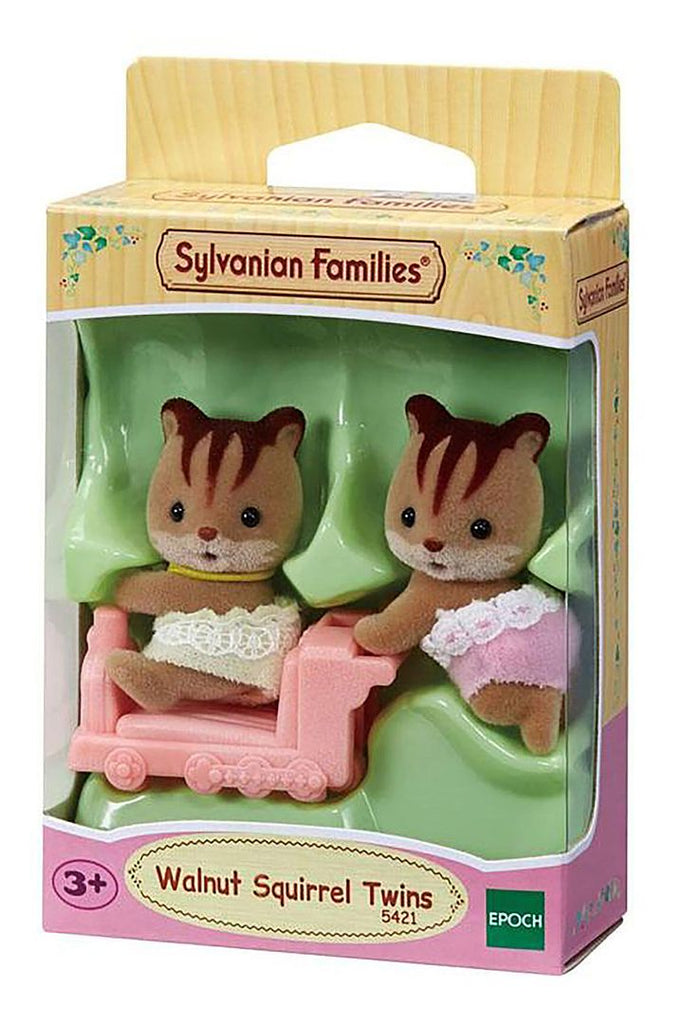 SYLVANIAN FAMILIES WALNUT SQUIRREL TWINS