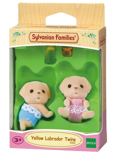 SYLVANIAN FAMILIES YELLOW LABRADOR TWINS