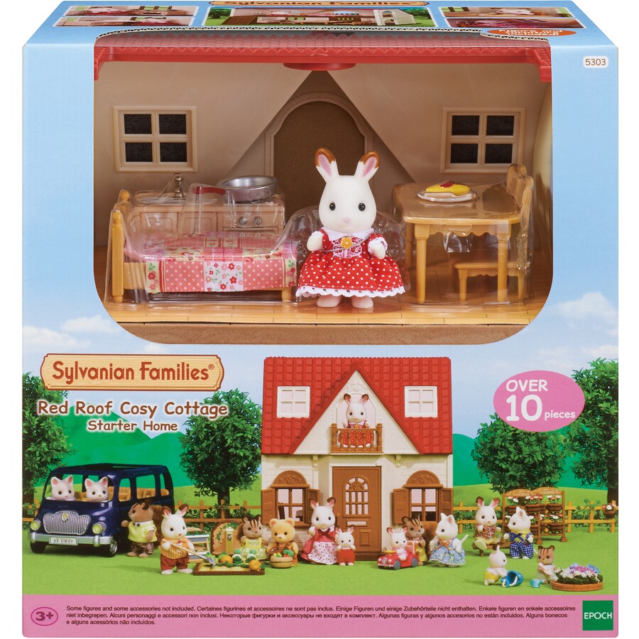 SYLVANIAN FAMILIES RED ROOF COSY COTTAGE STARTER HOME