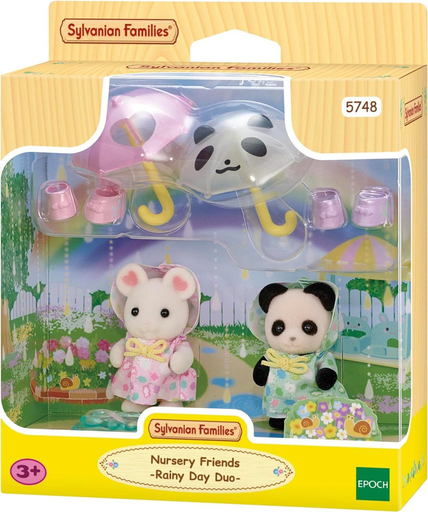 SYLVANIAN FAMILIES Nursery Friends -Rainy Day Duo