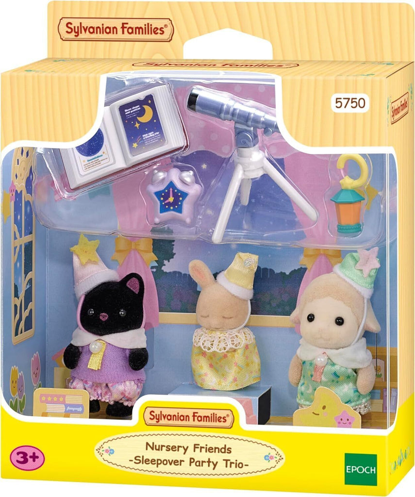 SYLVANIAN FAMILIES Nursery Friends Sleepover Party Trio