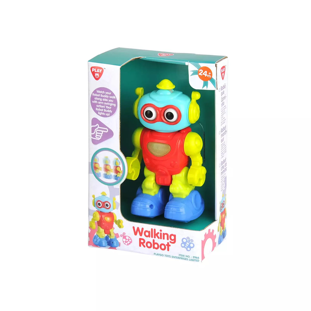 PLAYGO TOYS ENT. LTD. WALKING ROBOT 24m+