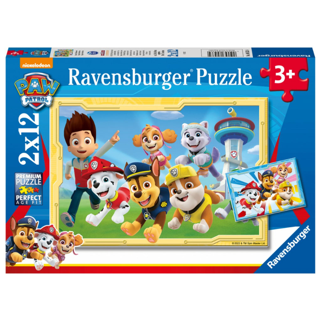 RAVENSBURGER PAW PATROL SUPER SLEAUTHS 2X12PC