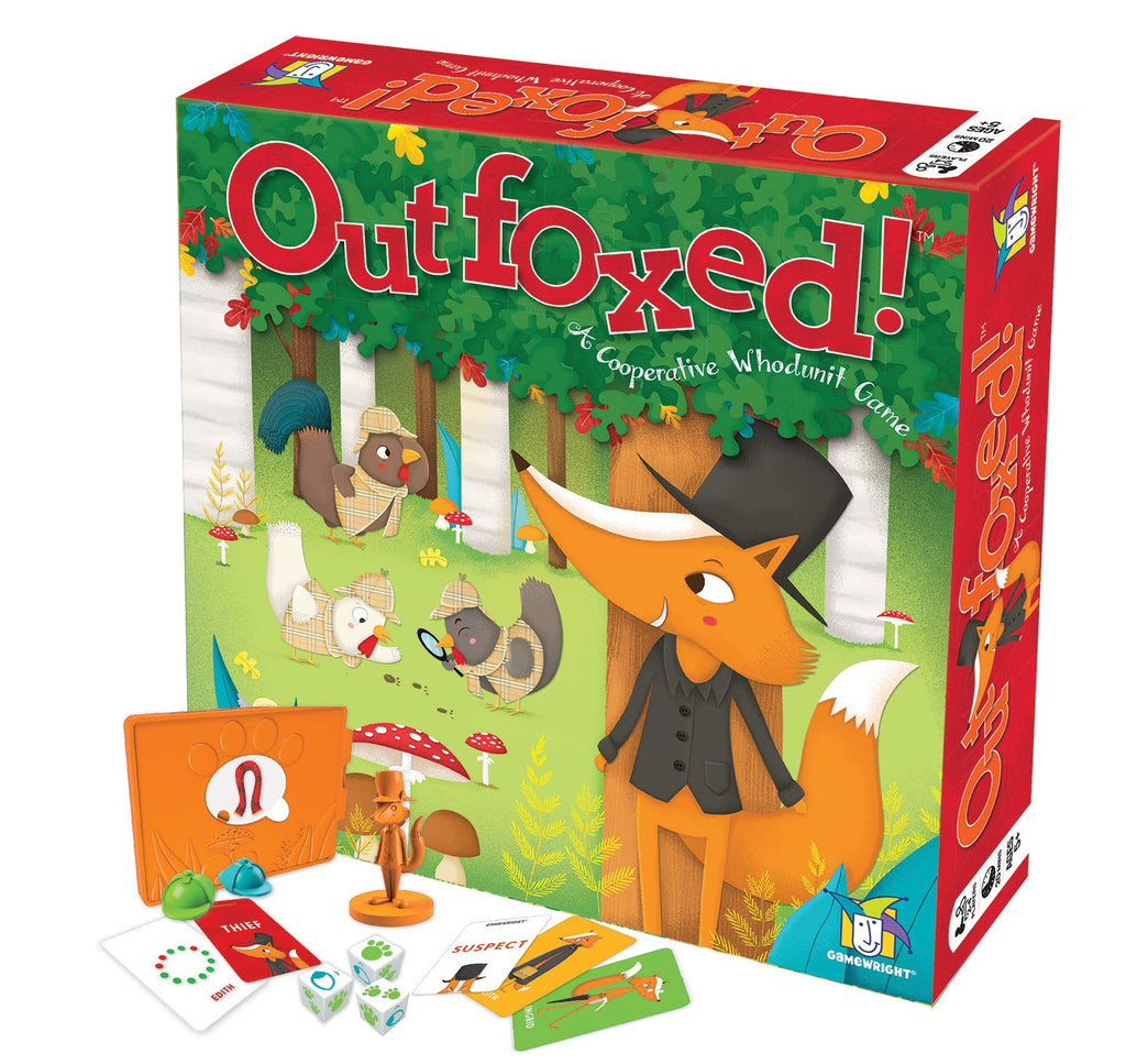 OUTFOXED! WHODUNIT GAME