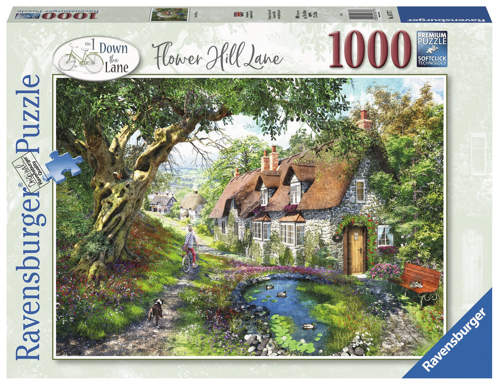 RAVENSBURGER FLOWER HILL LANE 1000PC