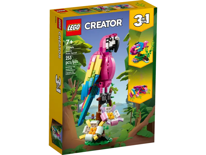 31144 LEGO CREATOR EXOTIC PINK PARROT