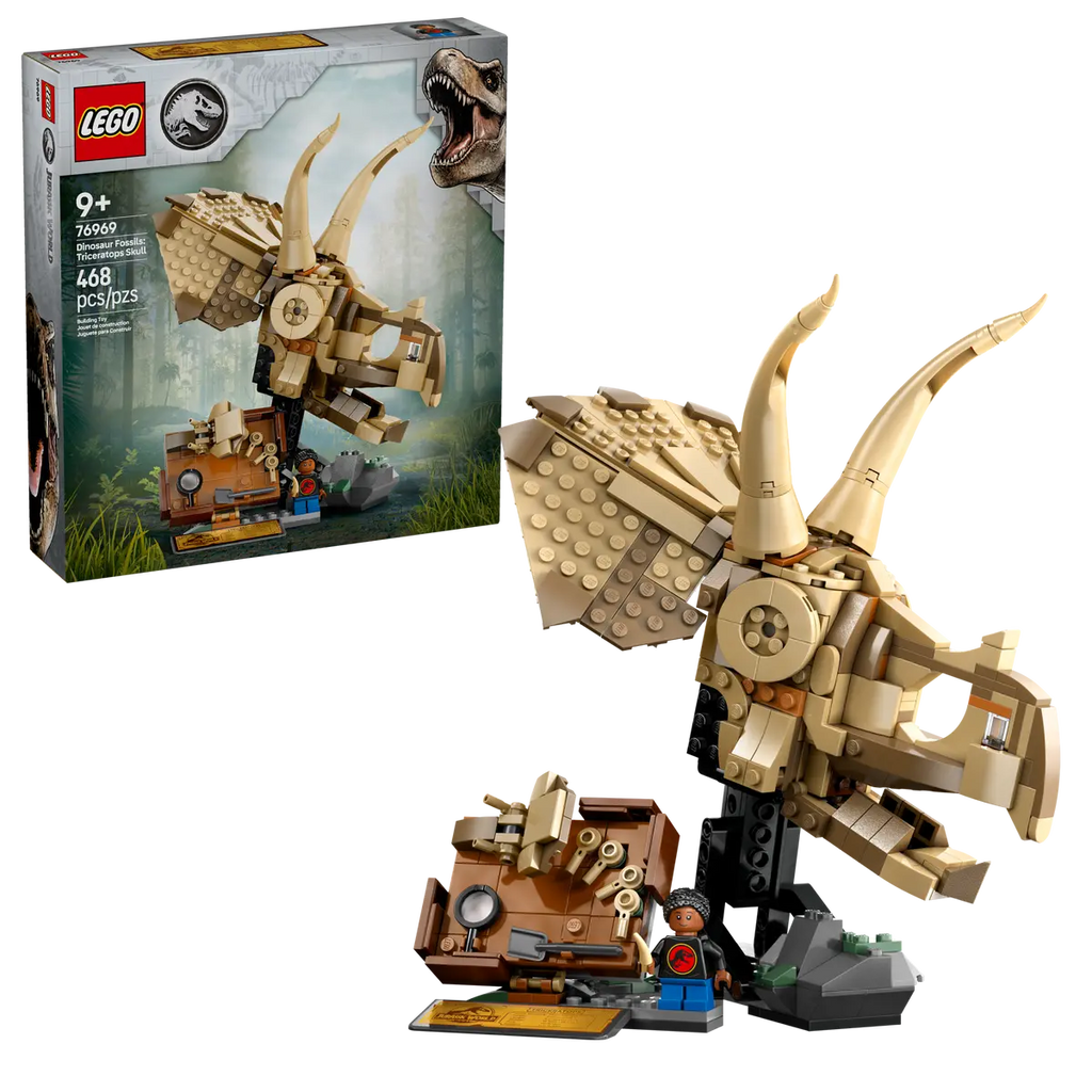 76969 LEGO JURASSIC WORLD Dinosaur Fossils: Triceratops Skull