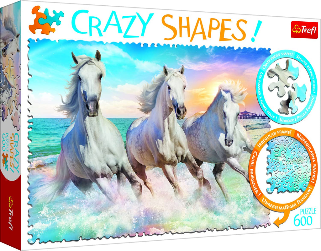 TREFL CRAZY SHAPE GALLOPING 600PC