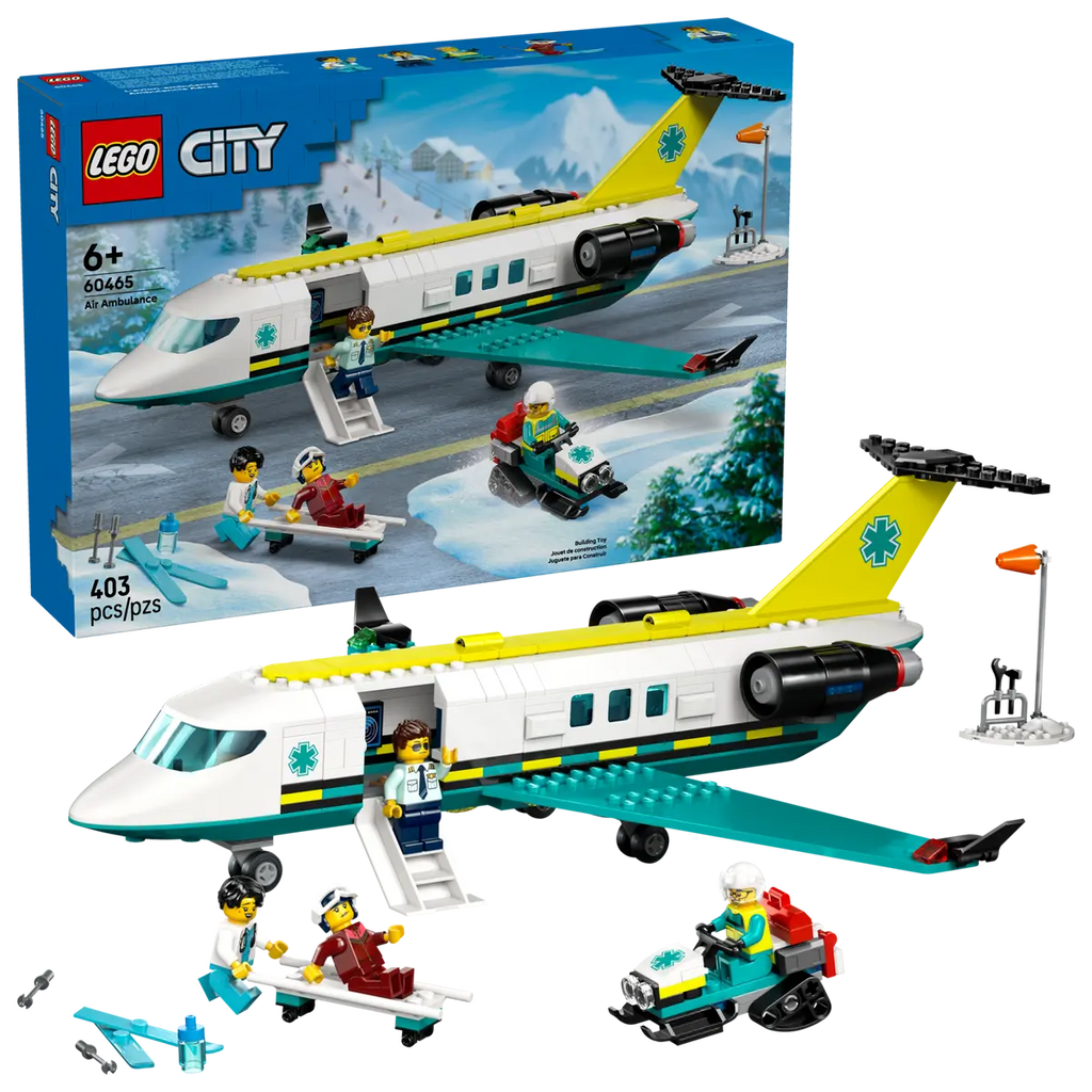 60465 LEGO CITY Emergency Air Ambulance Airplane
