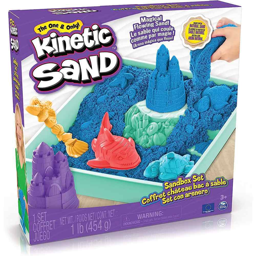 6067800 KINETIC SAND SANDBOX SET BLUE