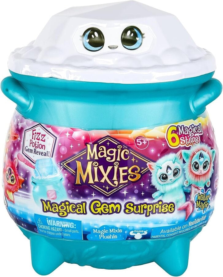 MAGIC MIXIES MAGICAL GEM SURPRISE CAULDRON - WATER MAGIC