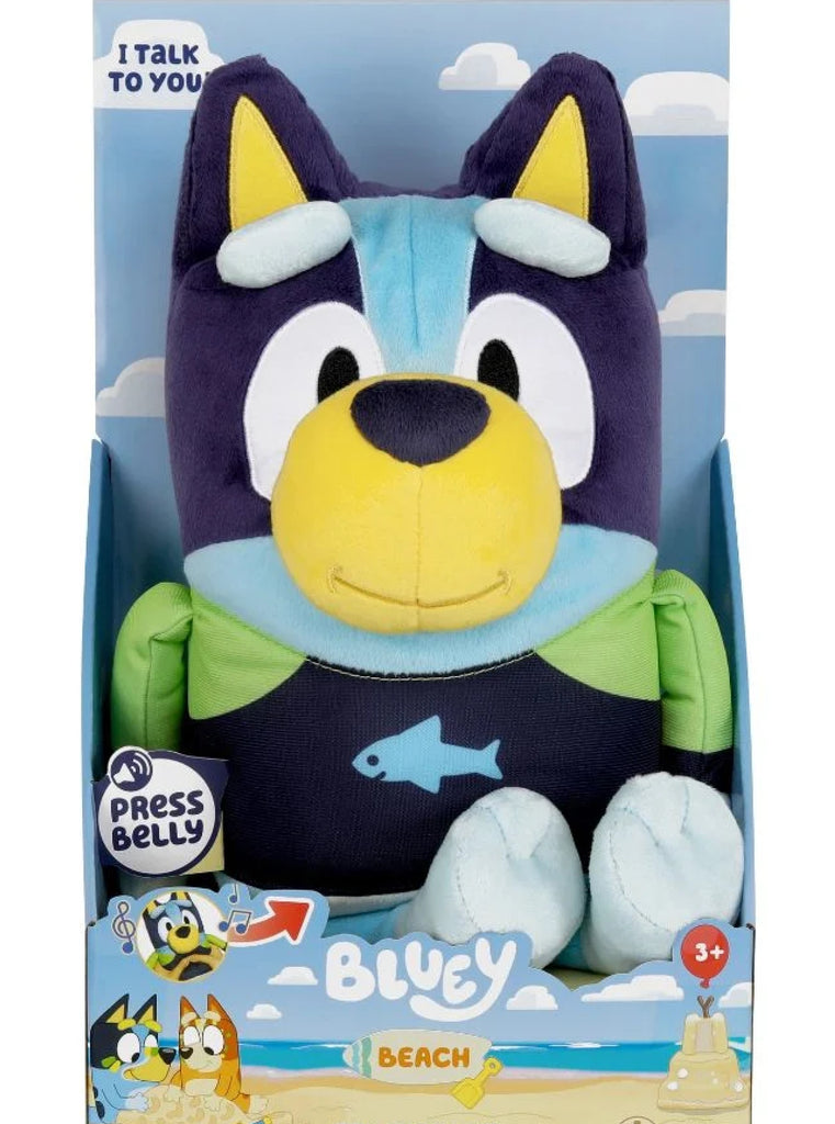 BLUEY BEACH S9 PLUSH TALKING BLUEY