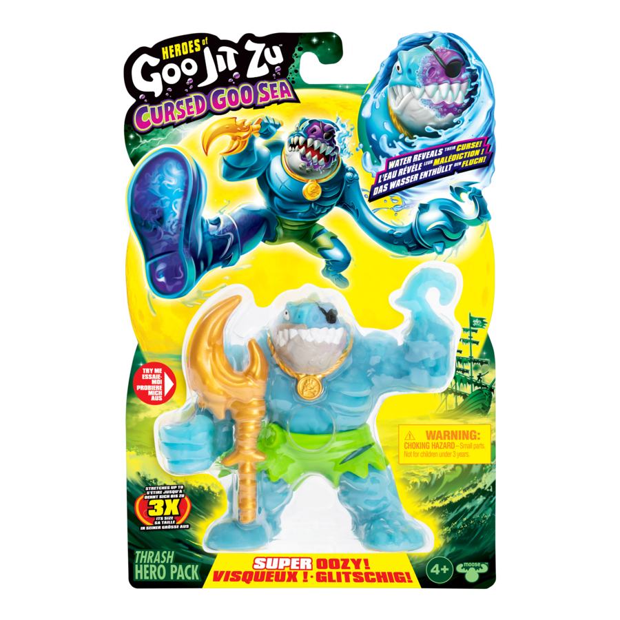 HEROES OF GOO JIT ZU CURSED GOO SEA S10 HERO PACK THRASH