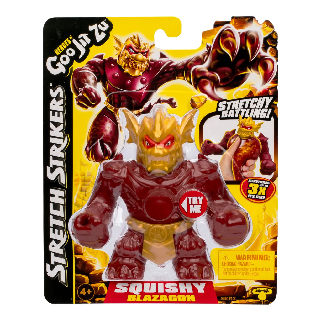 42868 HEROES OF GOO JIT ZU STRETCH STRIKERS S11 HERO PACK - BLAZAGON