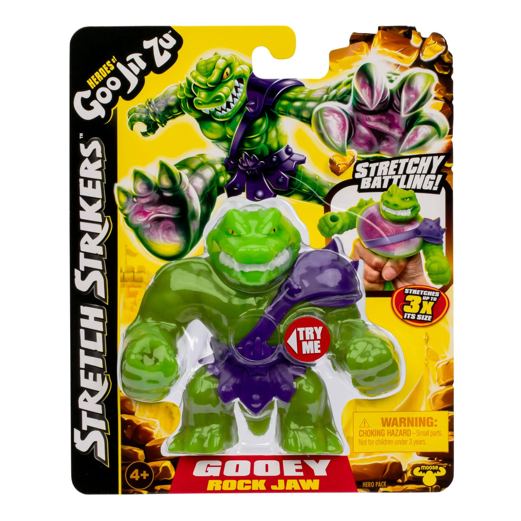 42868 HEROES OF GOO JIT ZU STRETCH STRIKERS S11 HERO PACK - ROCK JAW