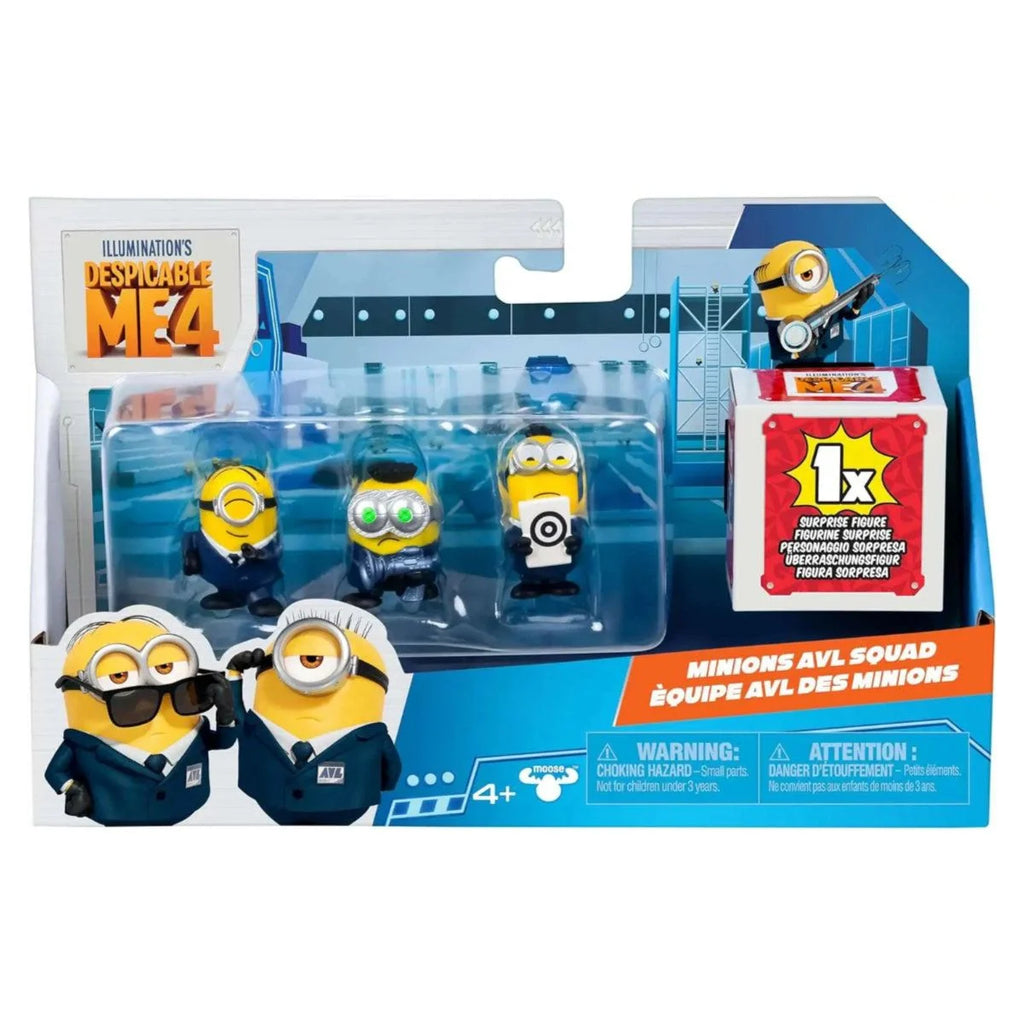 59273 DESPICABLE ME 4 MINIONS AVL SQUAD