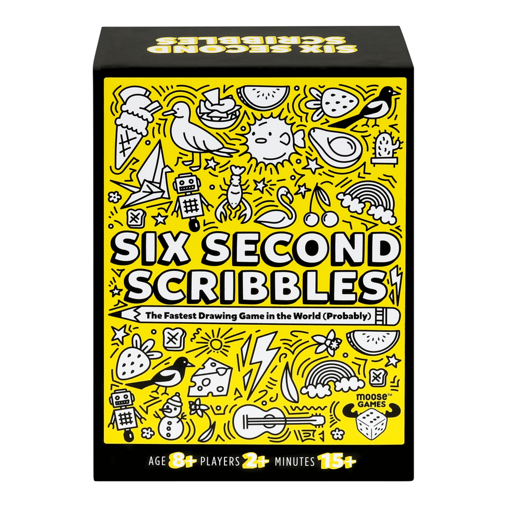 SIX SECOND SCRIBBLES - The Fastest Drawing Game in the World (Probably)